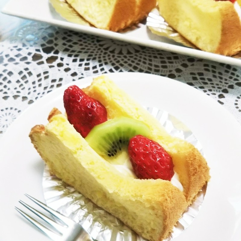 みんなが作ってる シフォンケーキデコレーションのレシピ クックパッド 簡単おいしいみんなのレシピが353万品