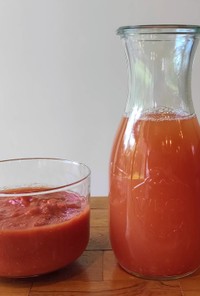 トマト大量消費 ジュース＆トマトピューレ