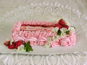 いちごのサンドイッチケーキ*母の日