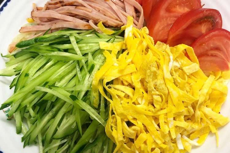 簡単で美味しい マルちゃんで冷やし中華 レシピ 作り方 By 葡萄の木 クックパッド