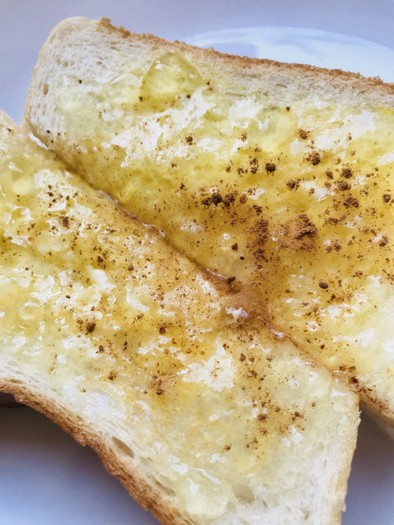 マーマレード＆シナモンのバタートーストの写真