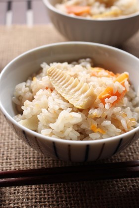 めんつゆで簡単♡筍ご飯(つくりおきにも)
