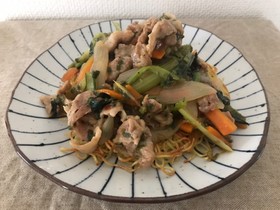 五目あんかけ焼きそば