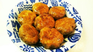 鶏挽き肉の豆腐ハンバーグの写真