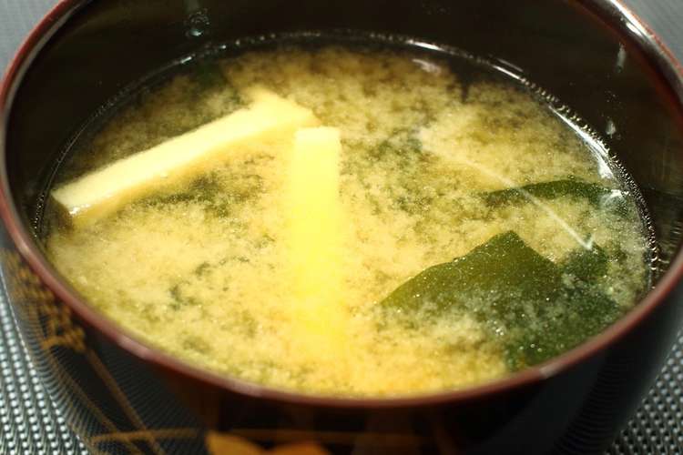 再現 松屋の味噌汁 レシピ 作り方 By クッキングsパパ クックパッド