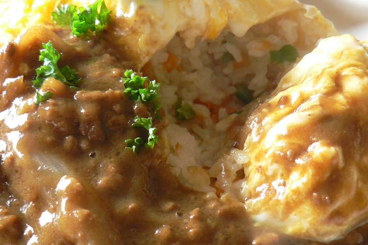 めちゃうまっ カレーオムライス レシピ 作り方 By おしす クックパッド 簡単おいしいみんなのレシピが376万品