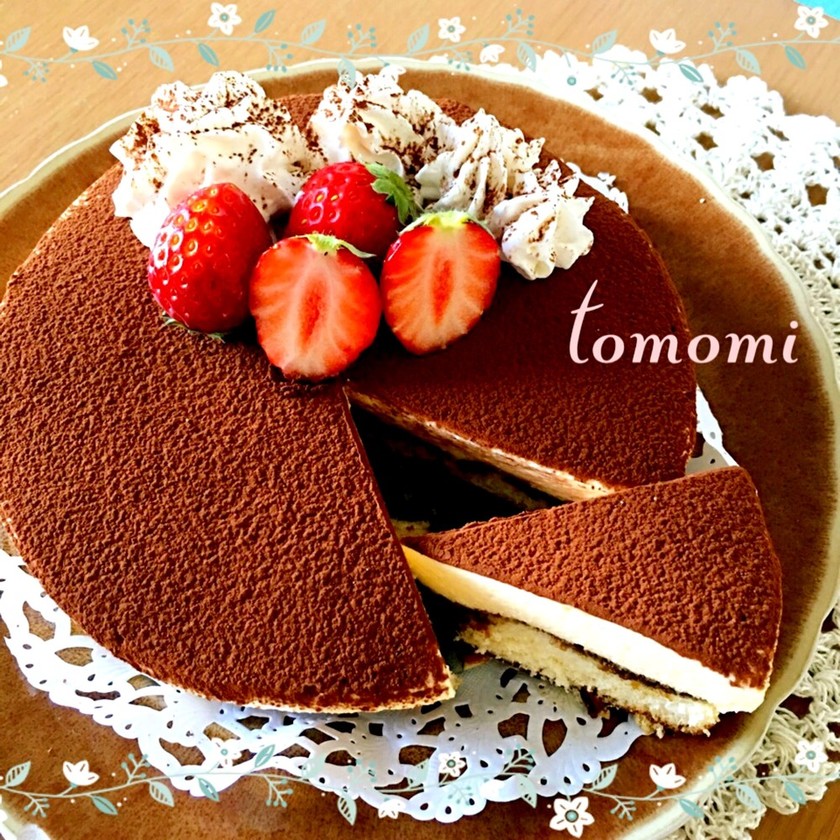 ティラミスケーキのレシピ