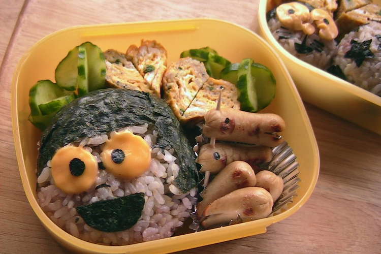 のび太おにぎり キャラ弁 レシピ 作り方 By みっくママ クックパッド 簡単おいしいみんなのレシピが378万品
