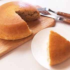計量器不要!超簡単♪炊飯器でバナナケーキ
