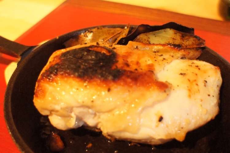 簡単鶏むね肉のローストチキン レシピ 作り方 By Kenjinjin クックパッド 簡単おいしいみんなのレシピが360万品