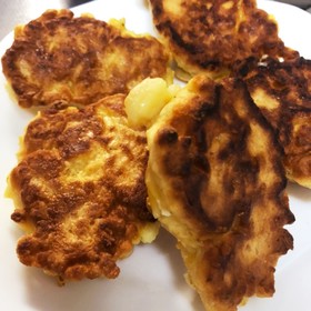 揚げ物小麦粉卵をアレンジ!チーズ焼き♡