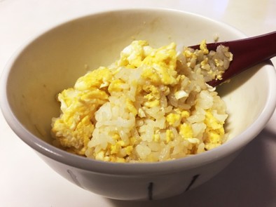 炒り卵ご飯の写真