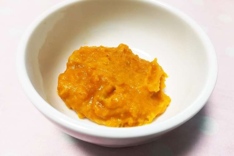 離乳食中期 かぼちゃのきなこサラダ レシピ 作り方 By 栄養士まち クックパッド 簡単おいしいみんなのレシピが376万品