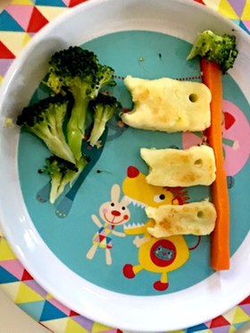 ポテトもちで鯉のぼり☆離乳食完了期