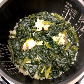 炊飯器で中華粥