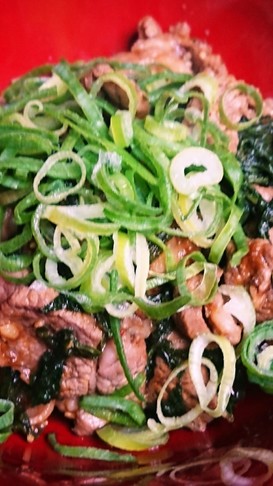 ラム肉とよもぎの焼き肉♪