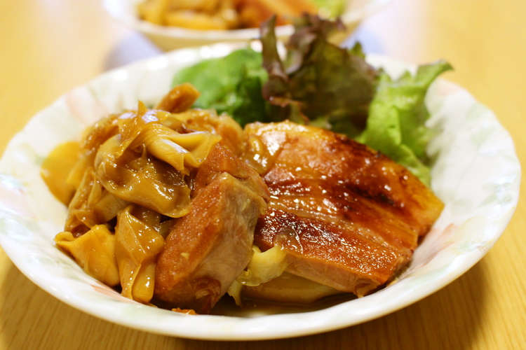 夫が愛する たけのこ入り中華風豚角煮 レシピ 作り方 By 実月 クックパッド 簡単おいしいみんなのレシピが367万品