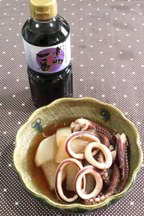 冬の煮物(いか大根)