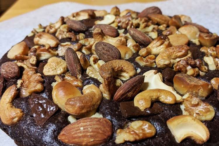 ナッツチョコケーキ レシピ 作り方 By みるく花まる クックパッド 簡単おいしいみんなのレシピが350万品