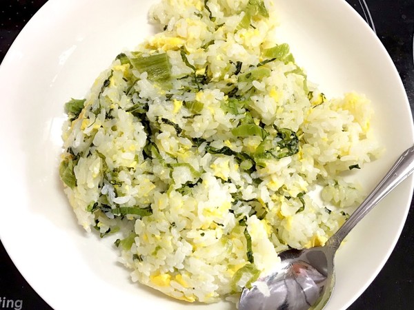 味付け不要!青高菜チャーハン