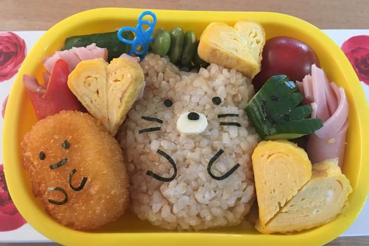 簡単 すみっコぐらし キャラ弁 レシピ 作り方 By クックk6n4aj クックパッド 簡単おいしいみんなのレシピが356万品