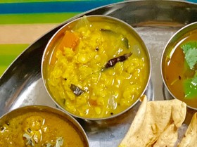 *簡単サンバル〜南インドの味噌汁〜