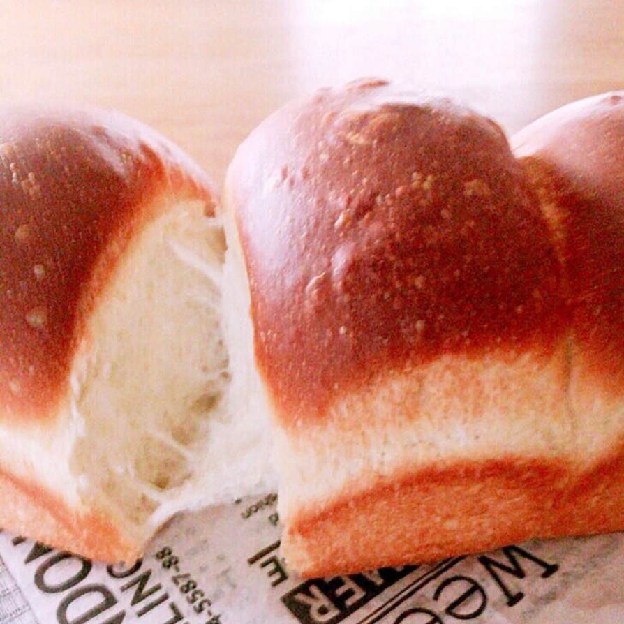 初心者でも簡単♡パウンド型でミニ食パン♡の画像