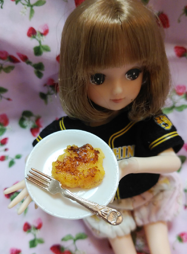 リカちゃんサイズ♡フレンチトースト(麩)の画像