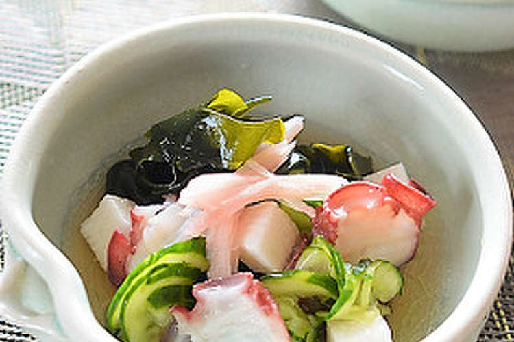 まろやか酸味 こくまろ酢でタコの酢の物 レシピ 作り方 By はるさんの台所 クックパッド 簡単おいしいみんなのレシピが356万品