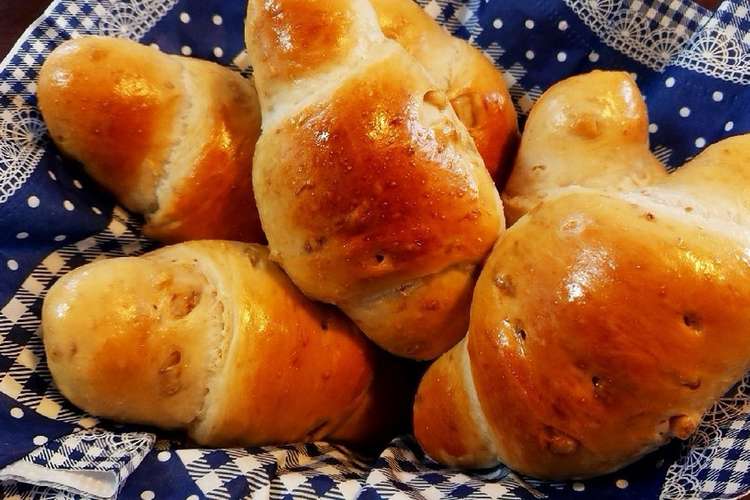 くるみバターロールパン レシピ 作り方 By みくみくキャット クックパッド 簡単おいしいみんなのレシピが360万品