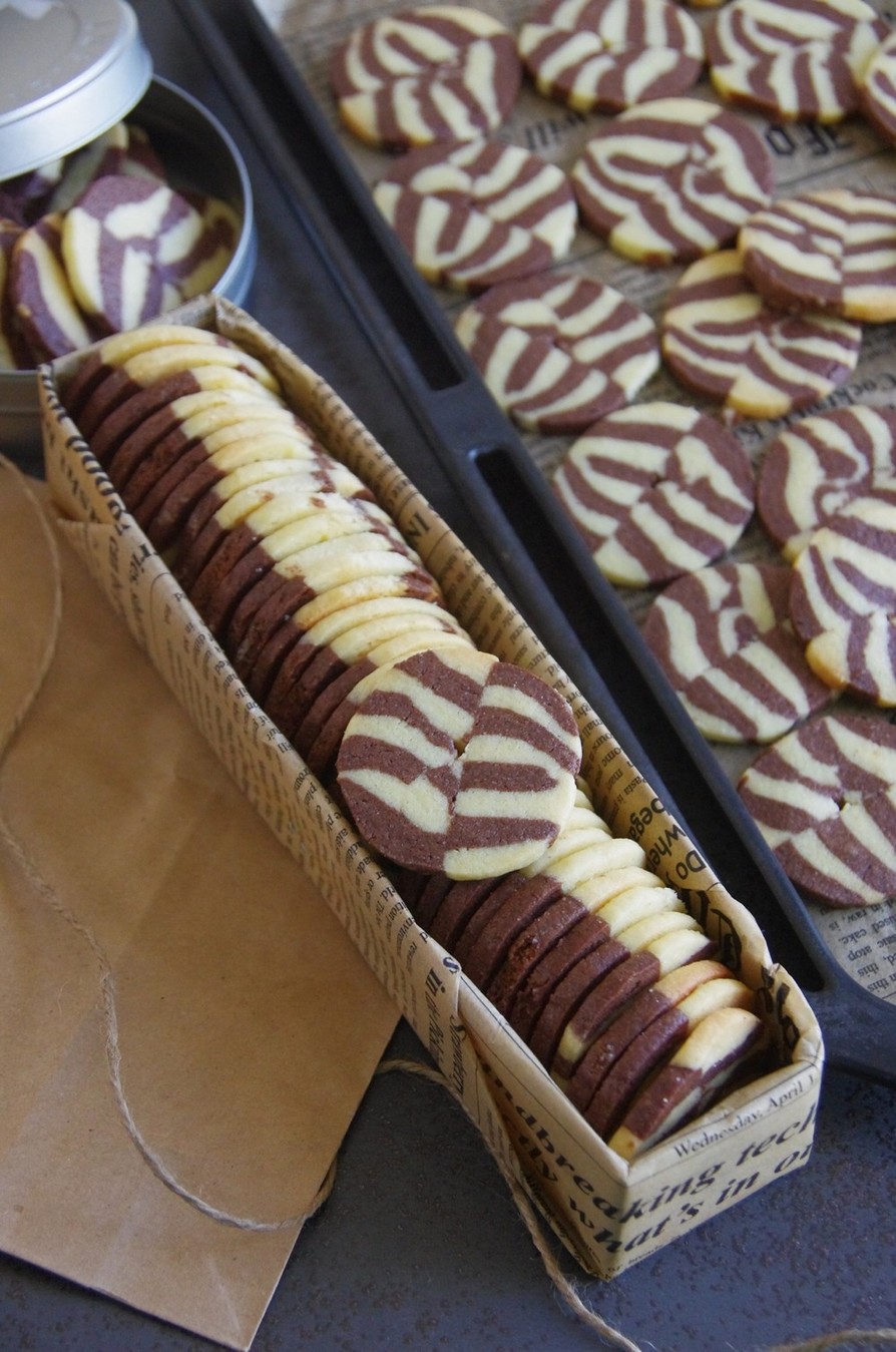 チョコレートマーブルクッキーの画像