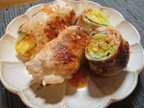 鶏ささみとレンコンのサッパリ炒め