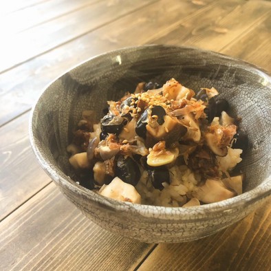 黒豆と椎茸の醤油麹生ふりかけの写真