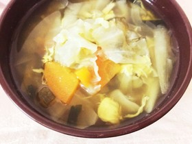 具沢山おすまし汁