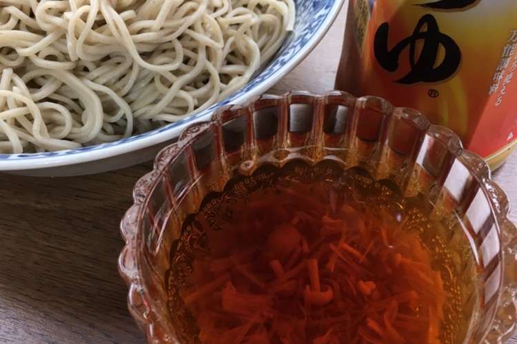簡単 流水麺そば なめたけ入り麺つゆ レシピ 作り方 By さつきa クックパッド