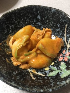 発芽にんにくチーズタッカルビ風和え物