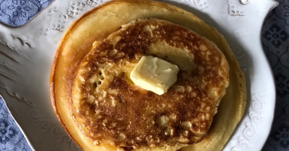 鉄フライパンで作る簡単パンケーキ レシピ 作り方 By とり12lhr クックパッド 簡単おいしいみんなのレシピが350万品