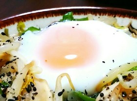 炊飯器に放置( ^-^)ノで温泉卵☆