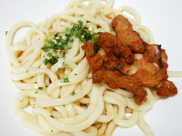 レンジですぼらランチ☆いか天うどん
