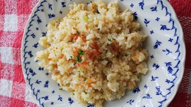 簡単♥パラパラチャーハン*<ヴィーガン>