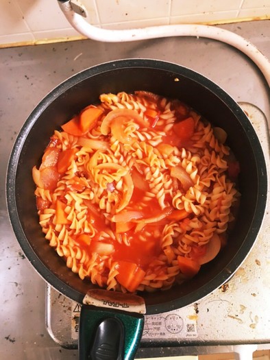トマトの野菜スープの写真