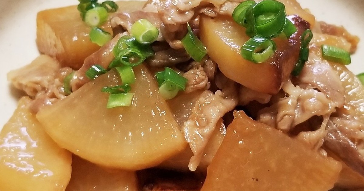 簡単・美味しい♪大根と豚バラの甘辛炒め by さっぽママ 【クックパッド】 簡単おいしいみんなのレシピが350万品