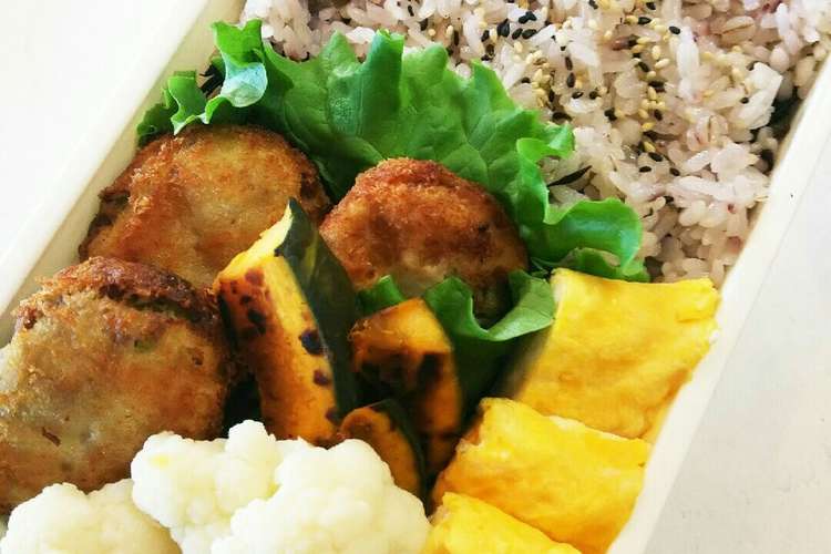 お弁当 5 10 コロッケ弁当 レシピ 作り方 By Msgnb1 クックパッド 簡単おいしいみんなのレシピが359万品