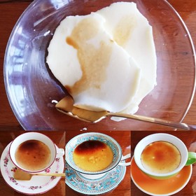 パンナコッタ コーヒーソース添え