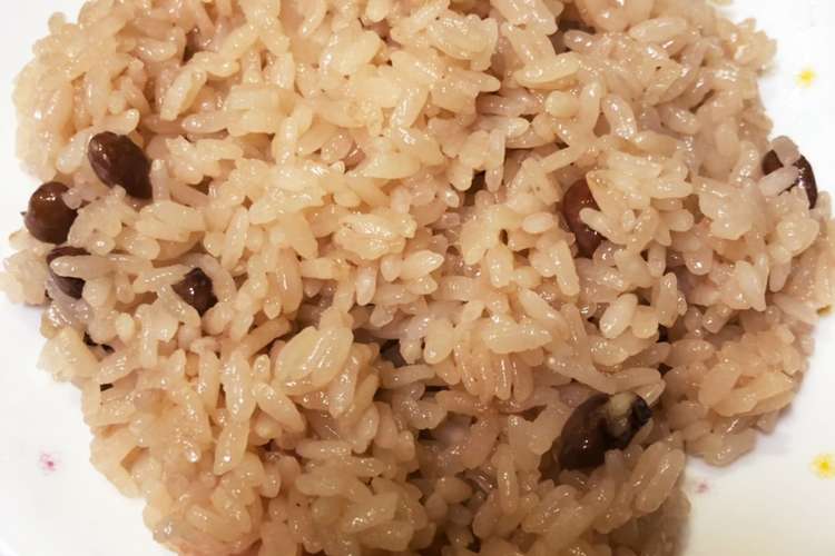アイリスオーヤマ無加水鍋でお赤飯 レシピ 作り方 By ゆのゆのらぶ クックパッド 簡単おいしいみんなのレシピが352万品