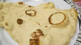 薄力粉と牛乳で簡単ナン