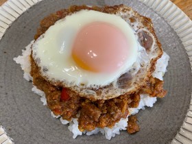 豚ひき肉のドライカレー