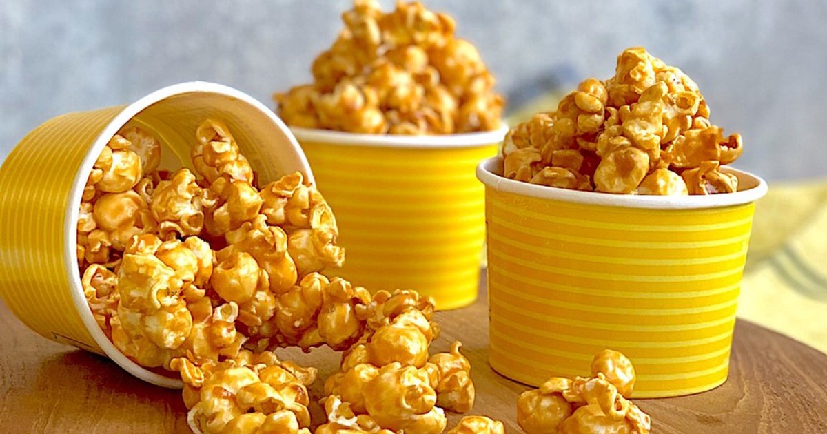 スパイス入りポップコーンボールのレシピ