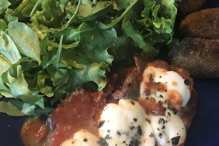 牛肉のピッツァイオーラ風 レシピ 作り方 By Yokchina クックパッド 簡単おいしいみんなのレシピが358万品