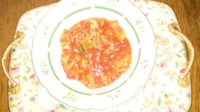 超簡単❗トマト缶で鶏肉のトマト煮込み☺⛄の写真